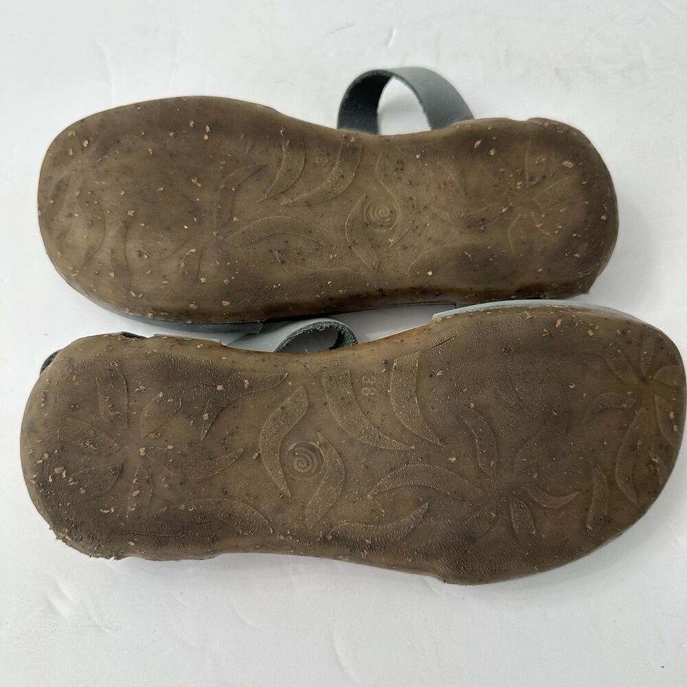 Loints of Holland Vinkenberg  Nubuck Leather Women’s Size 38 Light Blue Comfort - Picture 10 of 13